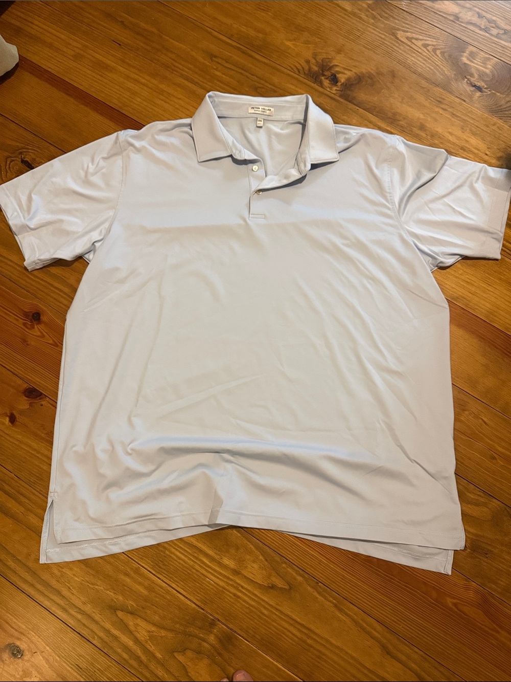 Men's Light Blue Performance Polo Shirt